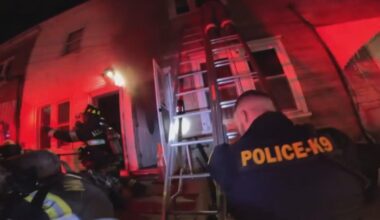 Video shows dramatic rescue from burning home in Allentown, Pennsylvania