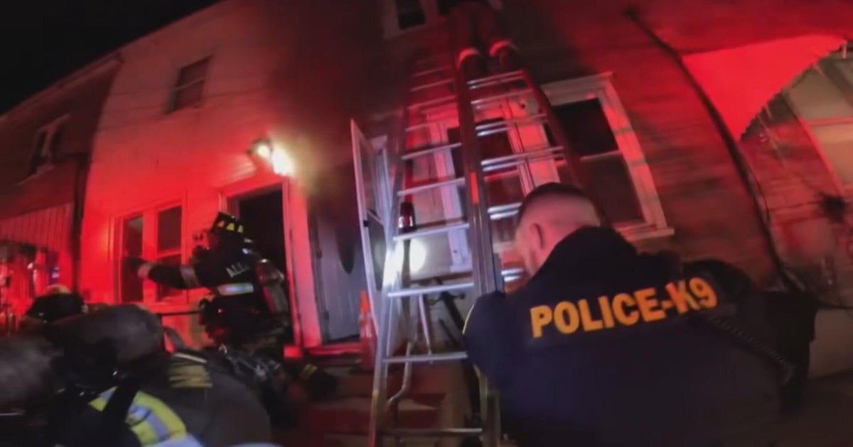 Video shows dramatic rescue from burning home in Allentown, Pennsylvania