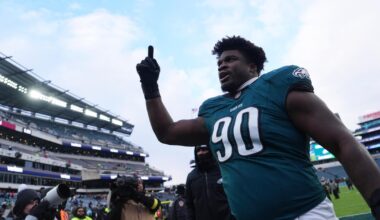 Philadelphia Eagles reportedly sign DT Jordan Davis to three-year extension