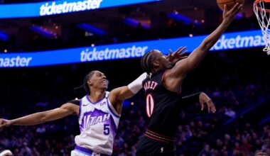 Tyrese Maxey scores 25, Quentin Grimes sinks late free throws as Philadelphia 76ers beat Utah Jazz