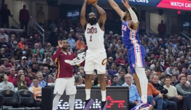 James Harden joins 29,000-point club as Cavaliers cruise to win over Philadelphia 76ers
