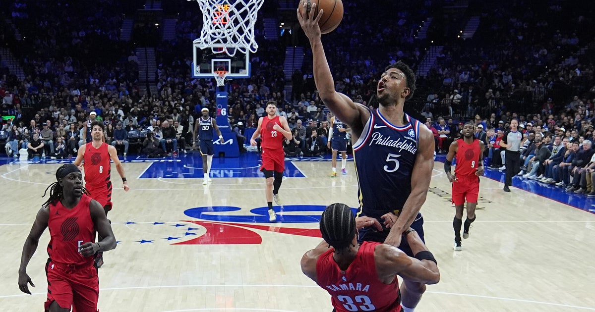 Quentin Grimes scores 31 points to lead Philadelphia 76ers past Portland Trail Blazers