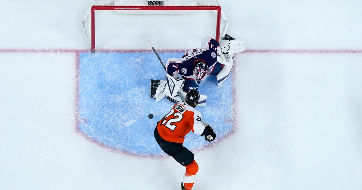 Philadelphia Flyers' 3-game winning streak ends in loss to Columbus Blue Jackets