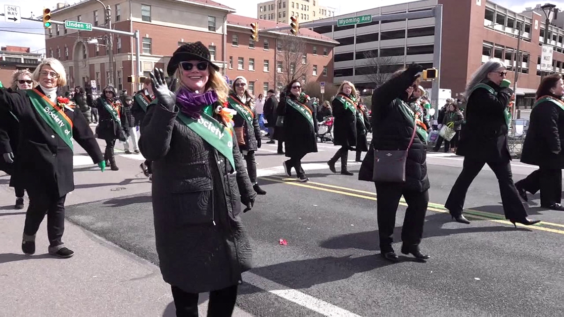 Sea of green fills Scranton for 64th annual St. Patrick's Day Parade