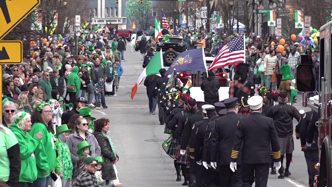 Pittston City St. Patrick's Parade takes over the city's South Main Street