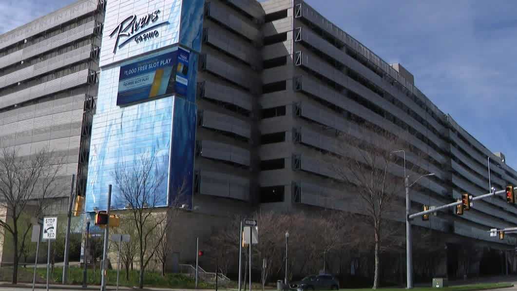 Woman crashed into vestibule inside Pittsburgh Rivers Casino parking garage