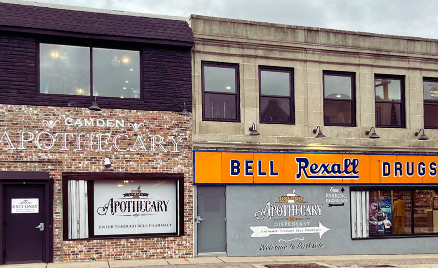 Camden Apothecary at the historic Bell Rexall Pharmacy