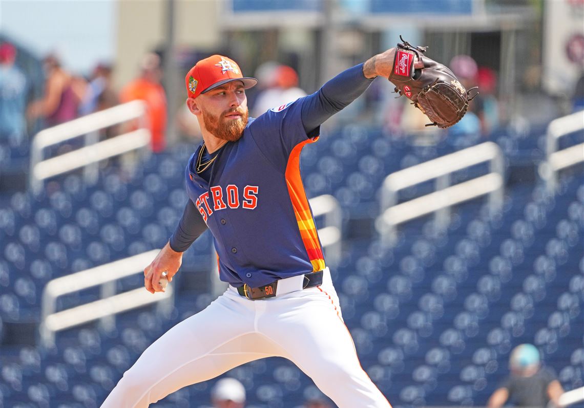 New Astro Mike Burrows faces Pirates in 'bittersweet' spring training outing