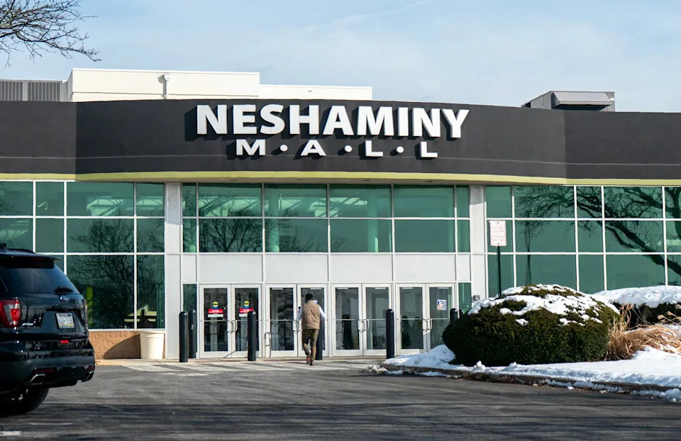 The Neshaminy Mall in Bensalem on Dec. 17, 2025.