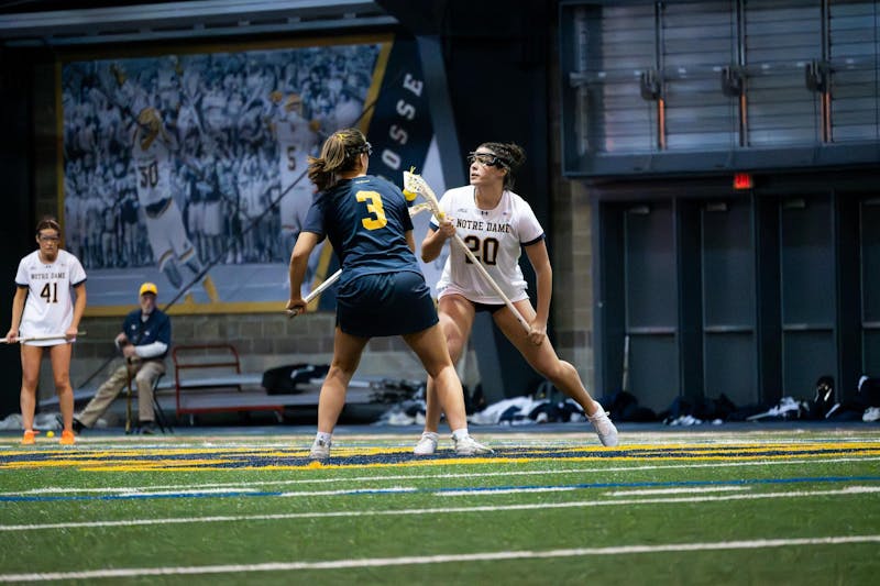Standout freshmen propel Notre Dame women’s lacrosse to victory over Pittsburgh
