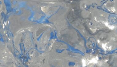 Blue ice on Lake Erie captured by local photographer