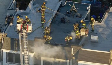 4 people, including 2 firefighters, injured in East Germantown rowhome fire