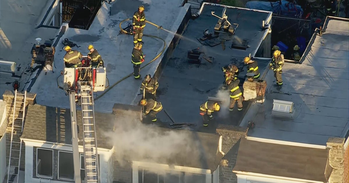 4 people, including 2 firefighters, injured in East Germantown rowhome fire