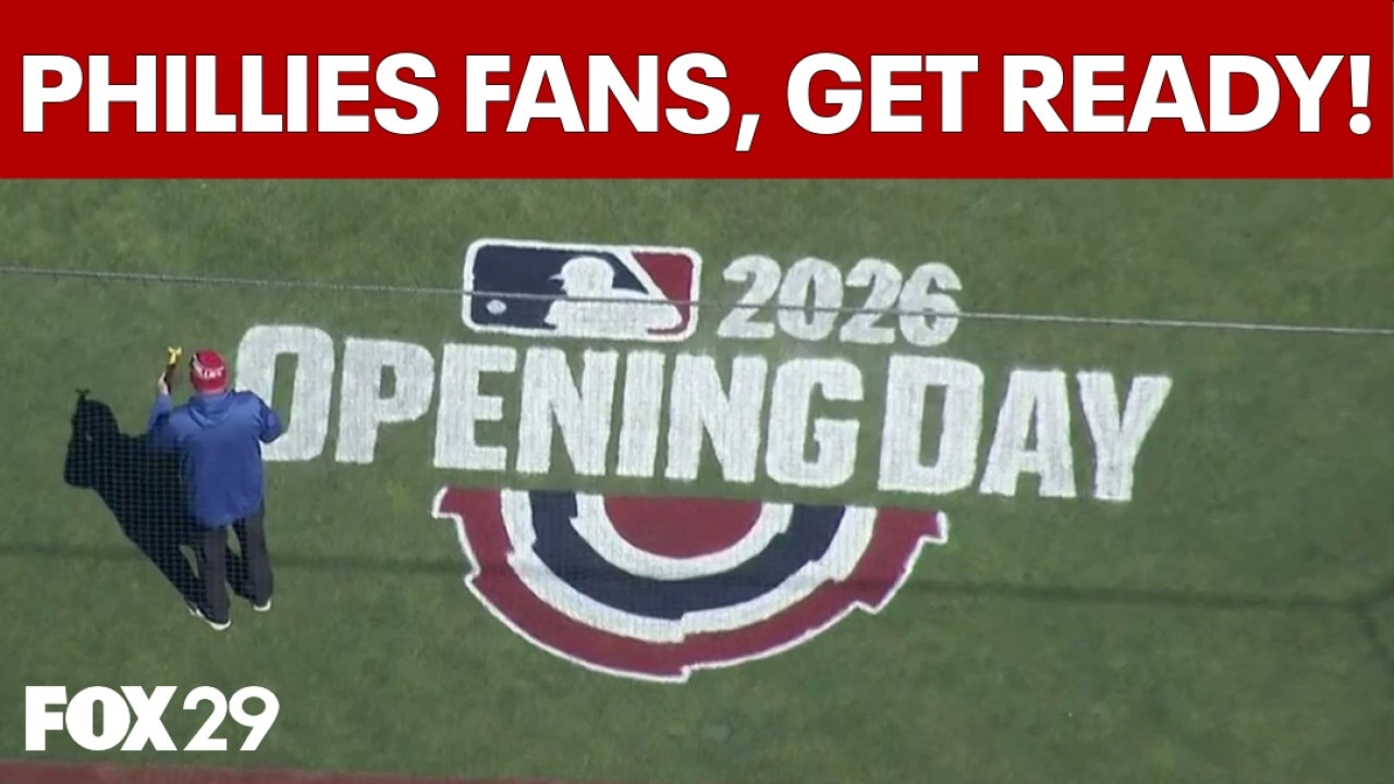 Phillies fans prepare for Opening Day at Citizen's Bank Park
