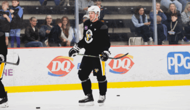 Crosby Skates With Group in Non-Contact Fashion