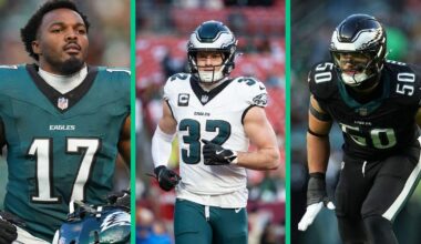 Philadelphia Eagles lose Jaelan Phillips, Nakobe Dean, Reed Blankenship in NFL free agency, reports say