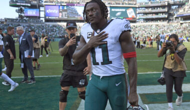 A.J. Brown responds to Philadelphia Eagles big news