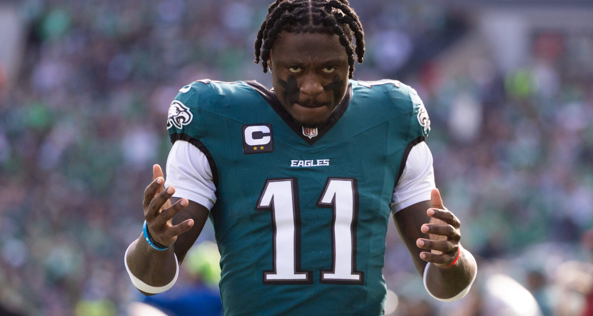 Philadelphia Eagles wide receiver A.J. Brown