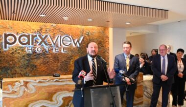 Ribbon Cutting for Parxview Hotel Grand Opening