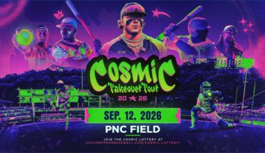 Cosmic Baseball tour coming to PNC Field this summer