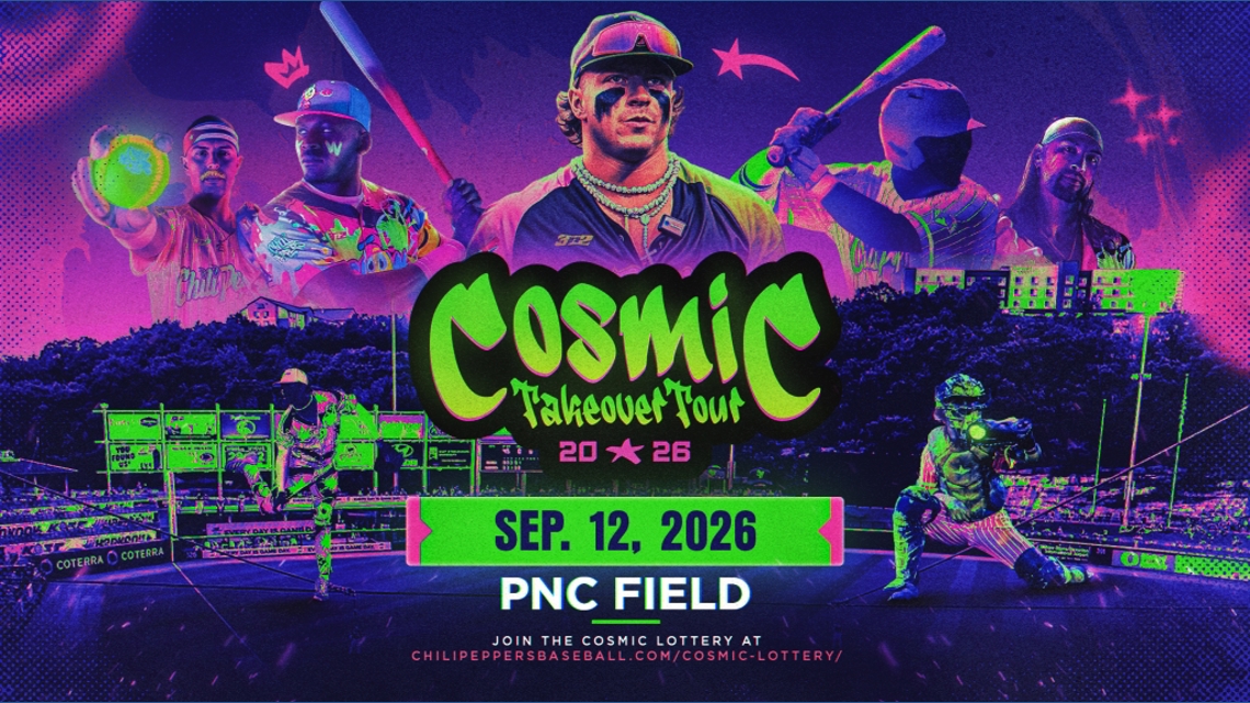 Cosmic Baseball tour coming to PNC Field this summer