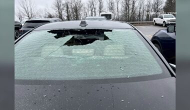 Vehicles damaged during blasting work in Dickson City