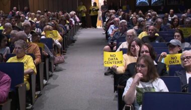 Hearing for proposed Archbald data center gets heated as hundreds express environmental, economic concerns