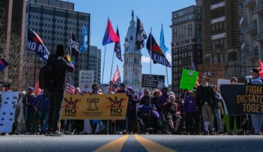 Thousands rally against Trump administration at third Philadelphia 'No Kings' protest