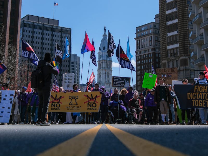 Thousands rally against Trump administration at third Philadelphia 'No Kings' protest