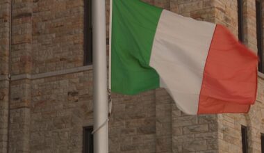 Irish flag flies in Scranton