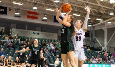 Women’s basketball falls to the University of Pennsylvania on senior night