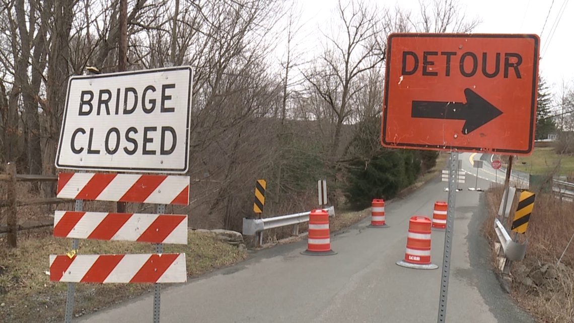 Bridge on Airport Drive and Route 307 closed, officials say