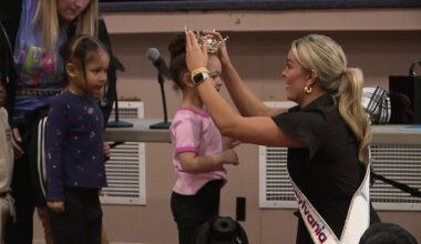 Miss Pennsylvania visits Scranton students