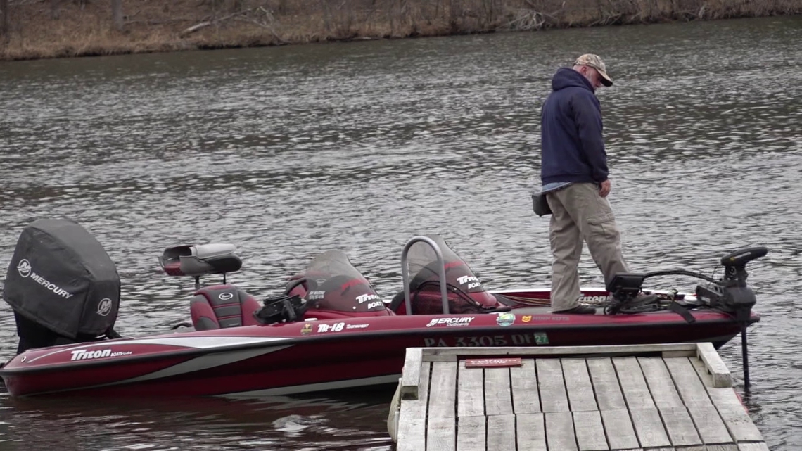First day of spring brings bikers and boaters to Lackawanna State Park