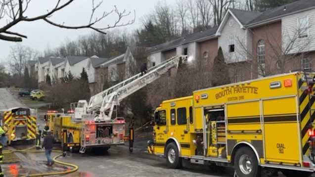 Crews respond to house fire in South Fayette Township, Allegheny County