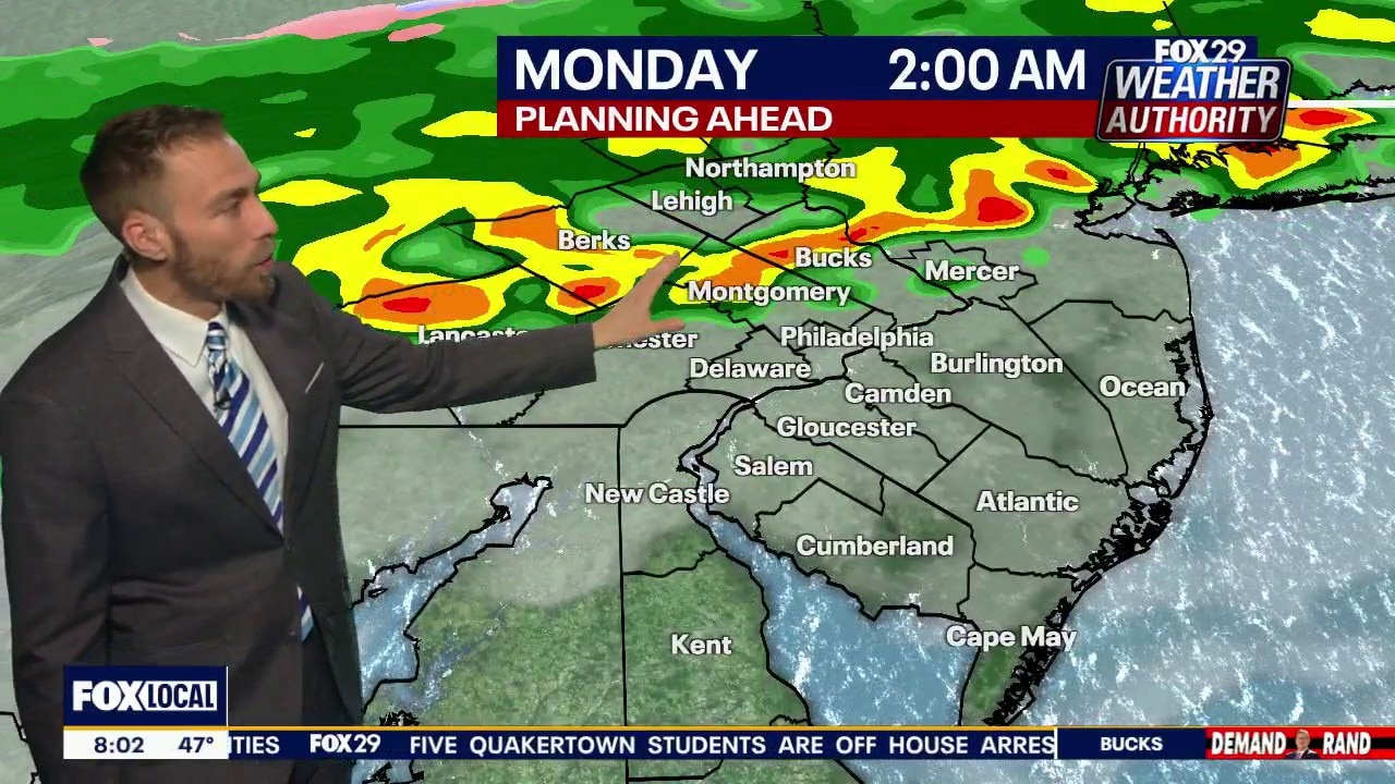 Weather Authority: Sunday morning forecast