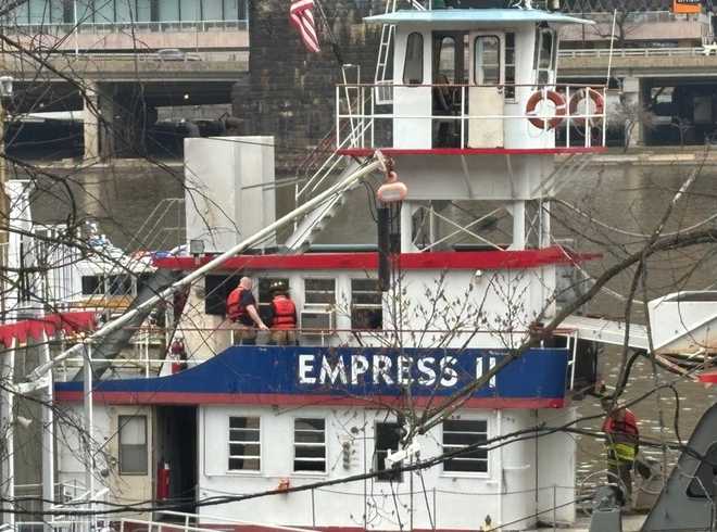 Empress II boat on the Mon River