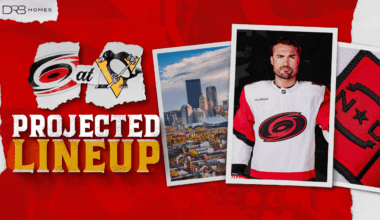 Projected Lineup: March 22 at Pittsburgh