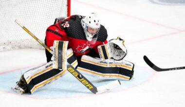 Pittsburgh Penguins sign goalie prospect Gabriel D'Aigle to entry-level contract