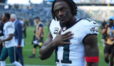 If Philadelphia Eagles trade A.J. Brown, they want a "Quinnen Williams-type deal" in return, report says