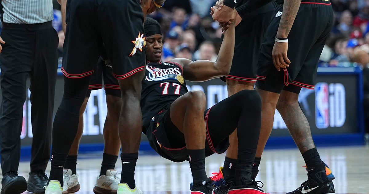 Philadelphia 76ers rookie VJ Edgecombe out at least 1 game with bruised back