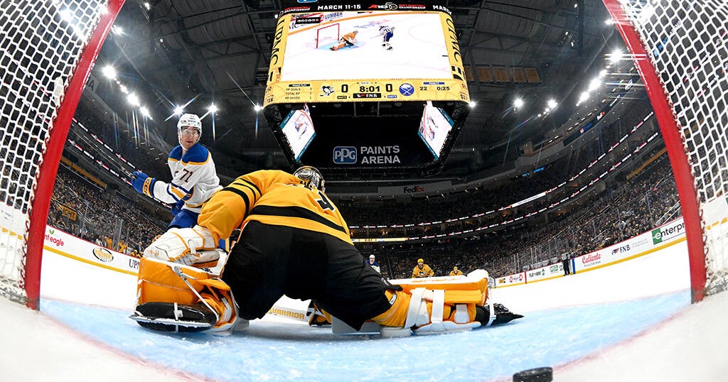 Penguins allow two shorthanded goals, lose 5-1 to Sabres