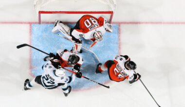 Philadelphia Flyers' three-game winning streak ends in shut out loss to Utah Mammoth