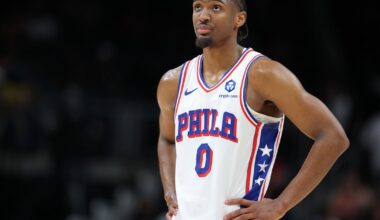 Philadelphia 76ers All-Star Tyrese Maxey sidelined at least 3 weeks with finger tendon injury