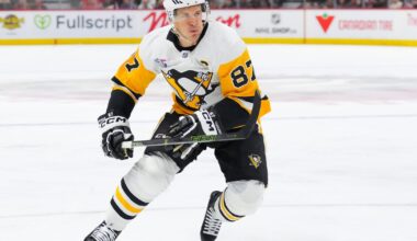 Sidney Crosby leaves Penguins-Senators game, will not return