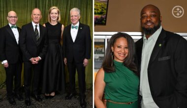 Irish eyes were shining brightly