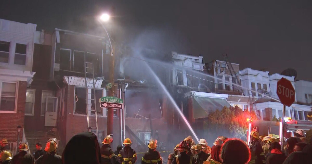 West Philadelphia fire leaves 10 people injured, several homes damaged, officials say