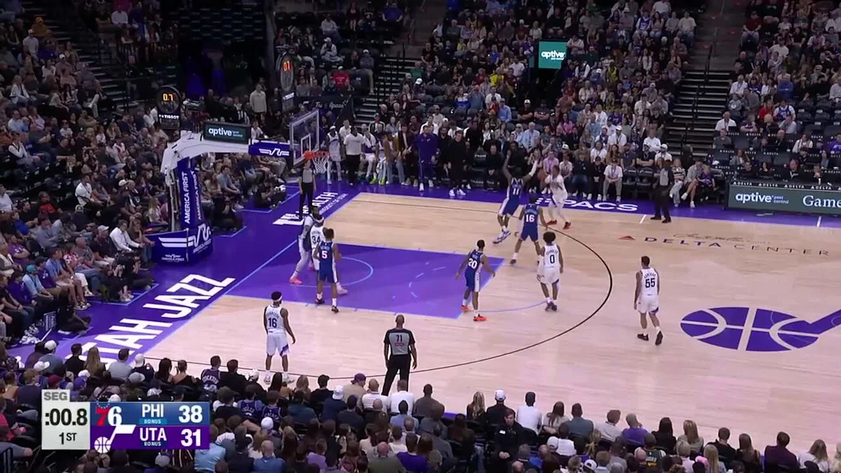 Utah Jazz vs. Philadelphia 76ers - Game Highlights