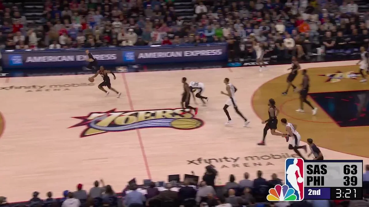 Philadelphia 76ers vs. San Antonio Spurs - Game Highlights