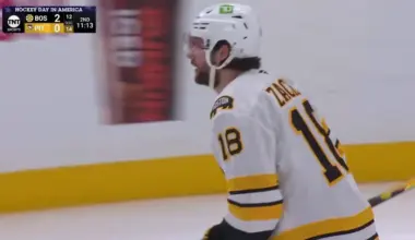 Pavel Zacha with a Goal vs. Pittsburgh Penguins